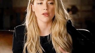 Just walk up to Amber Heard mid interview and shove your cock in her mouth...