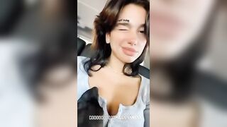 : Just Dua lipa going to give a hard blowjob to a client with her sexy plumpy lips.... #4