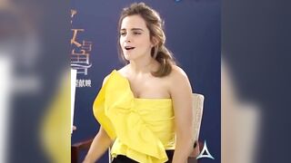 : Just wanna grab the sides of Emma Watson's head and pump her posh face on my cock #3