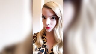 Just wanna nut all over Anya Taylor-Joy's pretty face!