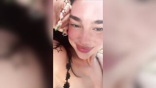 : Dua Lipa's face and lips for one minute straight. #2