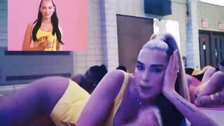 Dua Lipa wants you to stroke your morning wood just like that