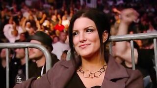 : Gina Carano doing her sexy little lip bite is hot #2