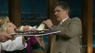 : Kristen Bell taking a couple of loads in her mouth on Craig Ferguson #4