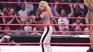 : Trish Stratus has an incredible, sexy, big ass! I love seeing it in a thong! #4