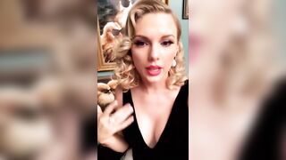 : I want to see Taylor Swift wrap her lips around two cocks.... #4