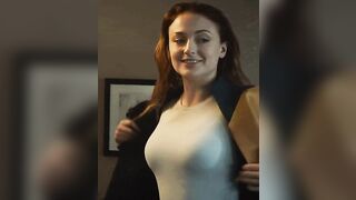 : Ok Sophie Turner time for your weekly gangbang #4