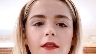 Kiernan Shipka when she pulls out your erection...