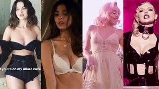 : Pick one for a facefuck & one that rides your face [Miley Cyrus, Selena Gomez, Taylor Swift, Victoria Justice] #2