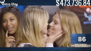 : Barbara Dunkelman and Ashley Jenkins sharing a kiss #4