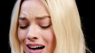 : Margot Robbie's beautiful face when you put it in her ass #2
