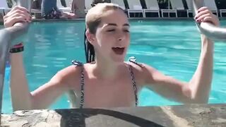 : Kiernan Shipka bouncing up and down #2