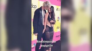 : Megan Fox extreme PDA (notice her right hand placement) #4