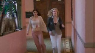 : Alexandra Daddario & Kate Upton's big breasts bouncing #2