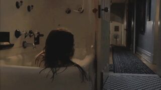 : Alexandra Daddario getting out of the tub #4