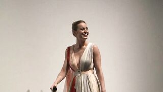 : Brie Larson's Bouncing Breasts. #4