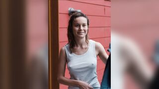 : Brie Larson should not wear a bra #2