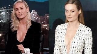 Brie Larson never misses a chance to show off her amazing clevage