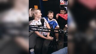 : An excited fertile Elyse Willems is ready to get herself fucked & creampied at the Funhaus office. #1