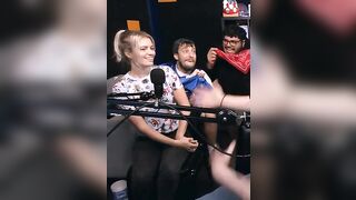 : An excited fertile Elyse Willems is ready to get herself fucked & creampied at the Funhaus office. #2