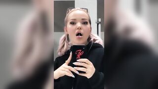 : If only Dove Cameron was playing with cum instead of gum #4