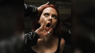 Definitely thought about fucking Black Widow's face during this scene (Scarlett Johansson)