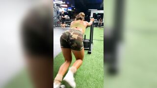: Sensual Sommer Ray Working Out and Being a Tease. Her Ass and Legs are Just Fucking Incredible. #4