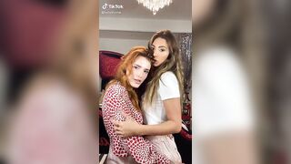 : Bella Thorne and Friend TikTok Lick #2