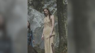 Alyssa Sutherland - Goddess Plot In Vikings S01E09 (2013)