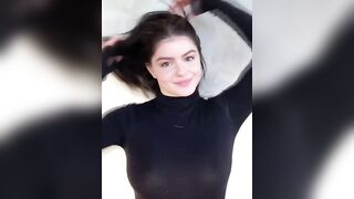 : Ariel Winter showing off her pierced nipples on Instagram #2