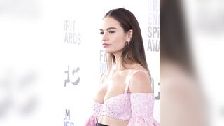 : Lily James at the 2022 Independent Spirit Awards #4