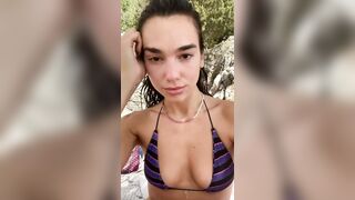 : Dua Lipa showing off her body on Instagram #4