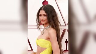 Zendaya looking stunning at the 2021 Oscars