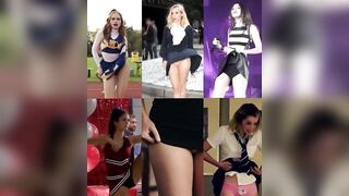 : celeb skirt: M Petsch, Elizabeth Os, Victoria JT, Nina Dobrev, Margot Robbie, Ana De AM #4