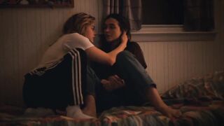 Chloe Grace Moretz lesbian scene with Quinn Shephard