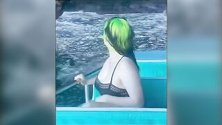 : Billie Eilish boat jiggle - stabilized. #2