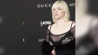 Billie Eilish looking very sexy