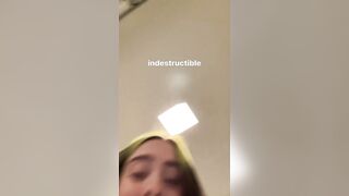 Billie Eilish Slapping her Tits Hard