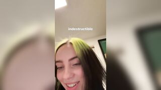 : Billie Eilish Slapping her Tits Hard #4