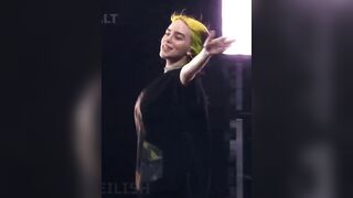 : Billie Eilish's tits bouncing. She makes me so wet! #3