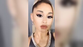 want to lick and suck Ariana Grande's mouth