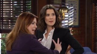: Alyson Hannigan having some fun with Cobie Smulders #2