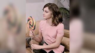 : I wish it was my cock that Emma Watson is licking. #2