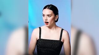 When Daisy Ridley sees how hard your cock is for her.