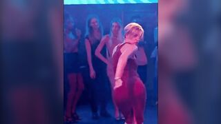 Scarlett Johansson on the dance floor