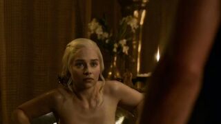 : Emilia Clarke proudly presents her tits #4