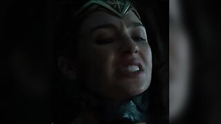 : For International Women’s Day, new footage released of Wonder Woman taking it while asking to be choked. [Gal Gadot] #2