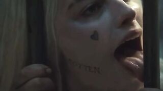 Imagine Harley Quinn (Margot Robbie) doing this to your cock