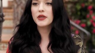 Kat Dennings seems to be angry
