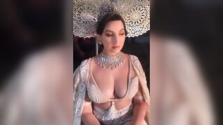 : Bollywood Actress Nora Fatehi Huge Tits #2